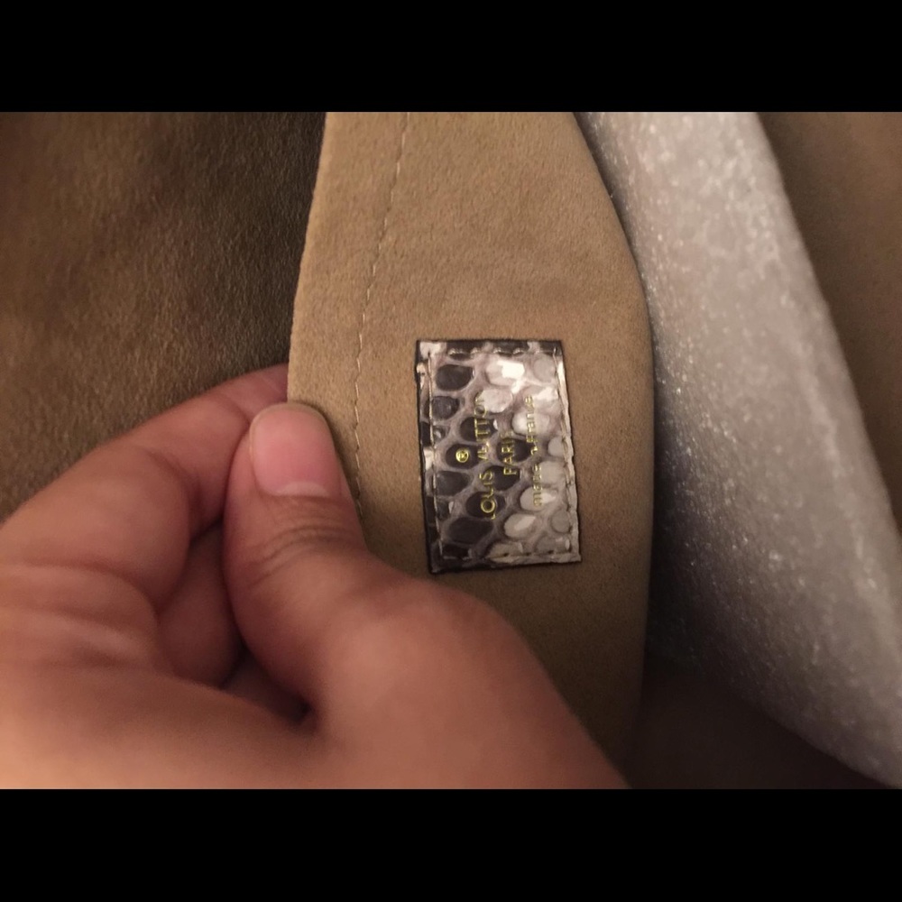 Louis Vuitton daily pouch empriente x python skin - Picture 6 of 8